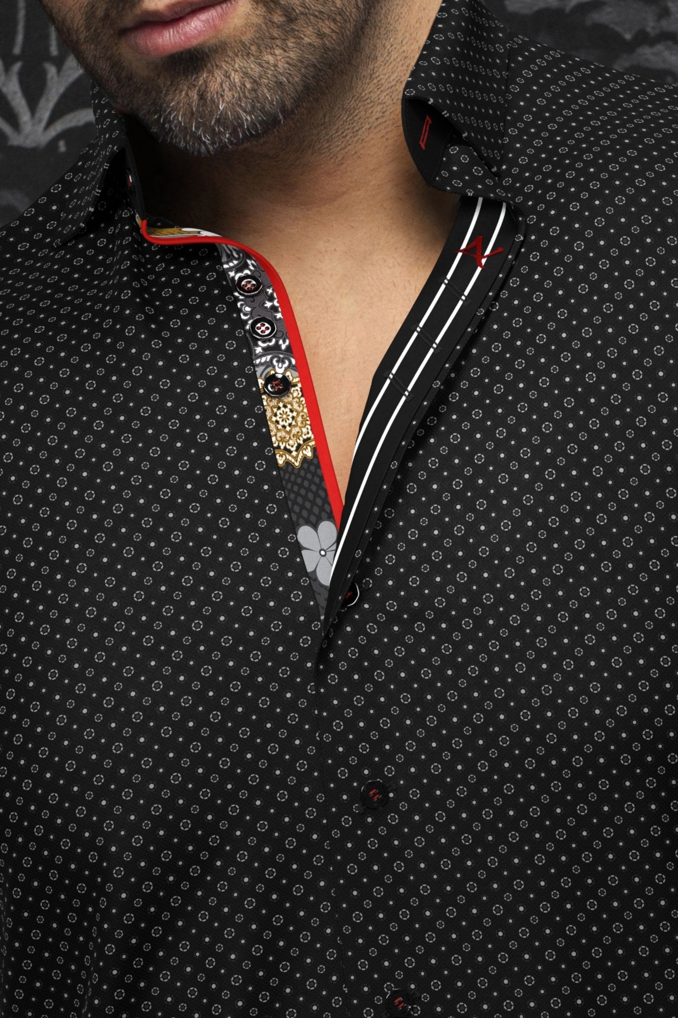 shirt | CARELLI, Black - AU NOIR