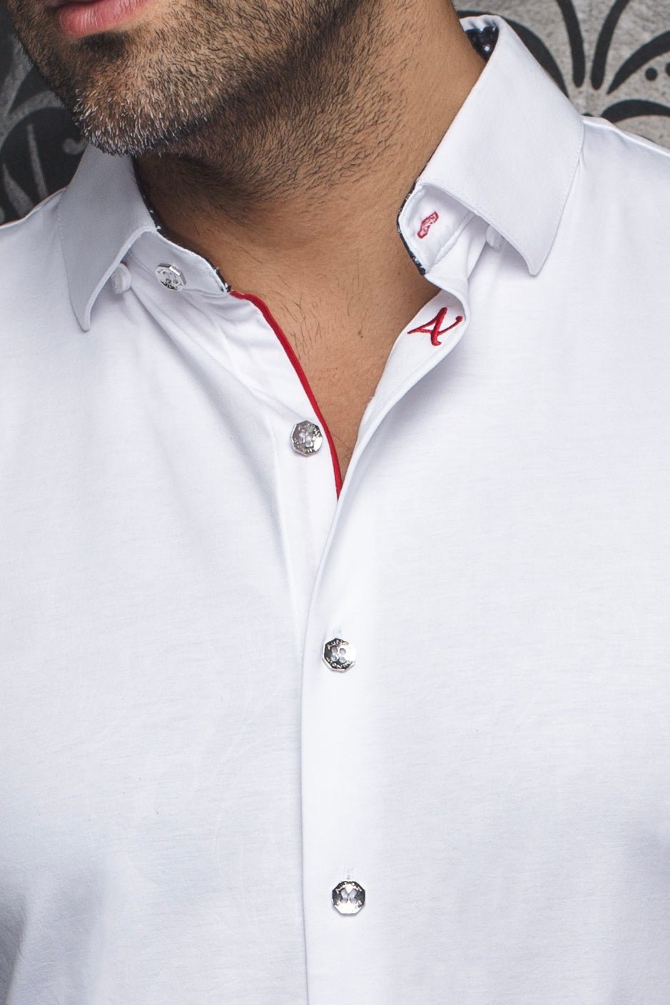 shirt | DUNN, White - AU NOIR