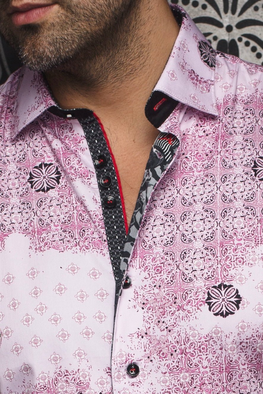 Shirt | FlORIANI, Pink - AU NOIR