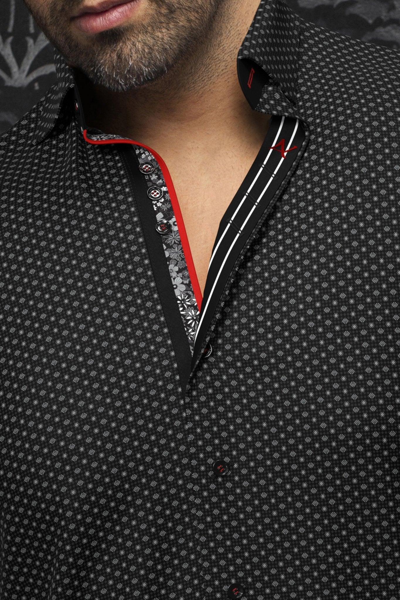 Shirt | SAUTOR, Black - AU NOIR