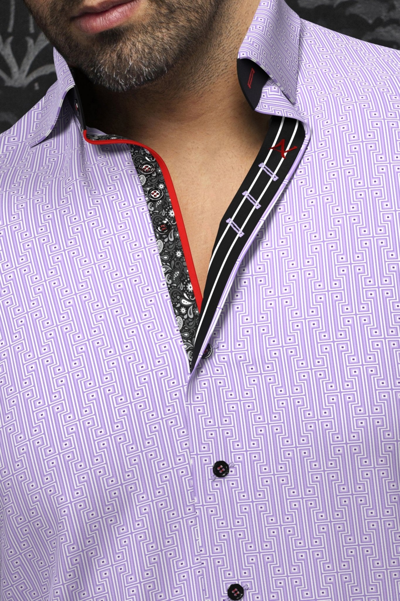 Shirt | UNDERWOOD, Lavender - AU NOIR