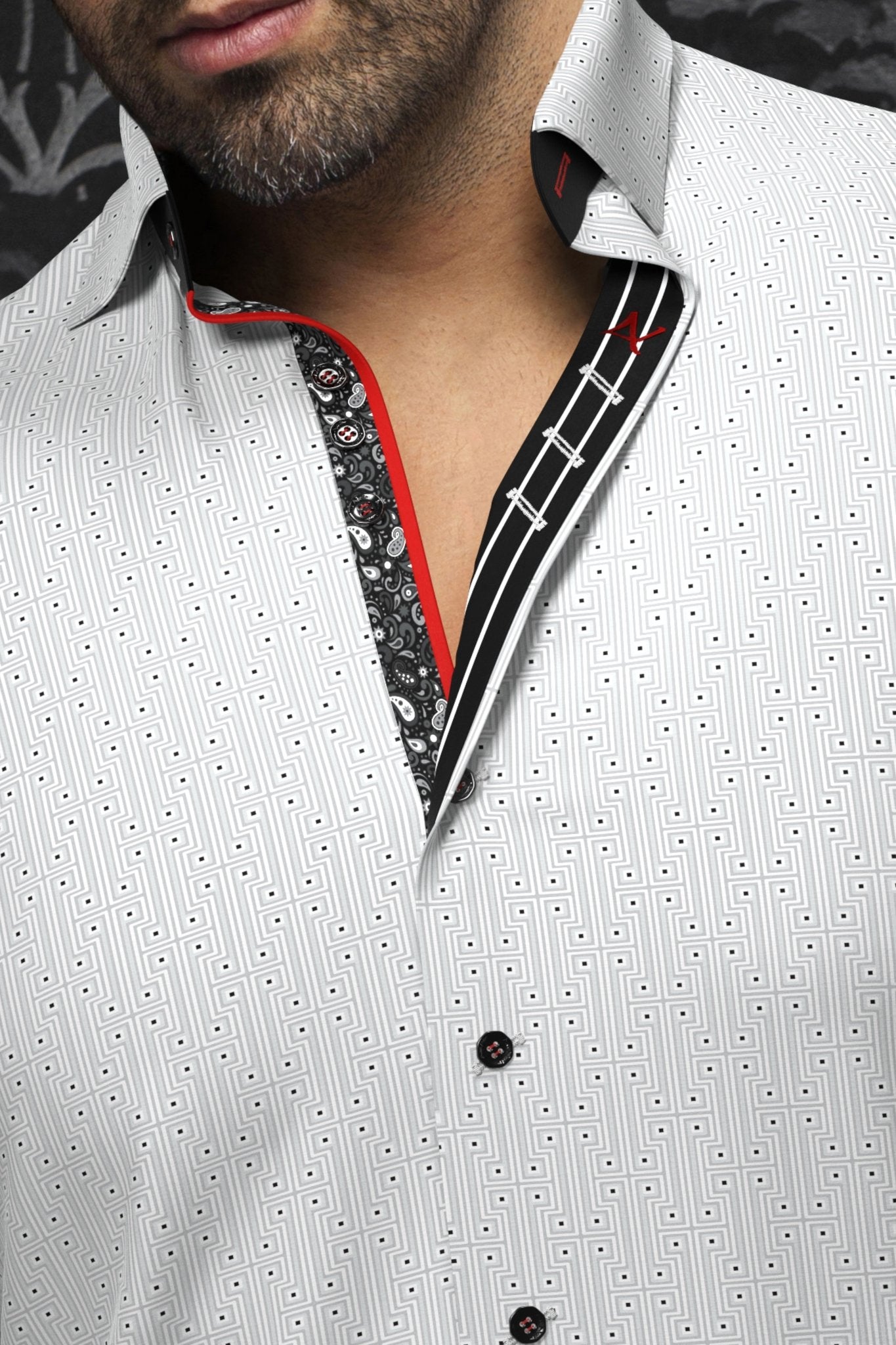 shirt | UNDERWOOD, White - AU NOIR