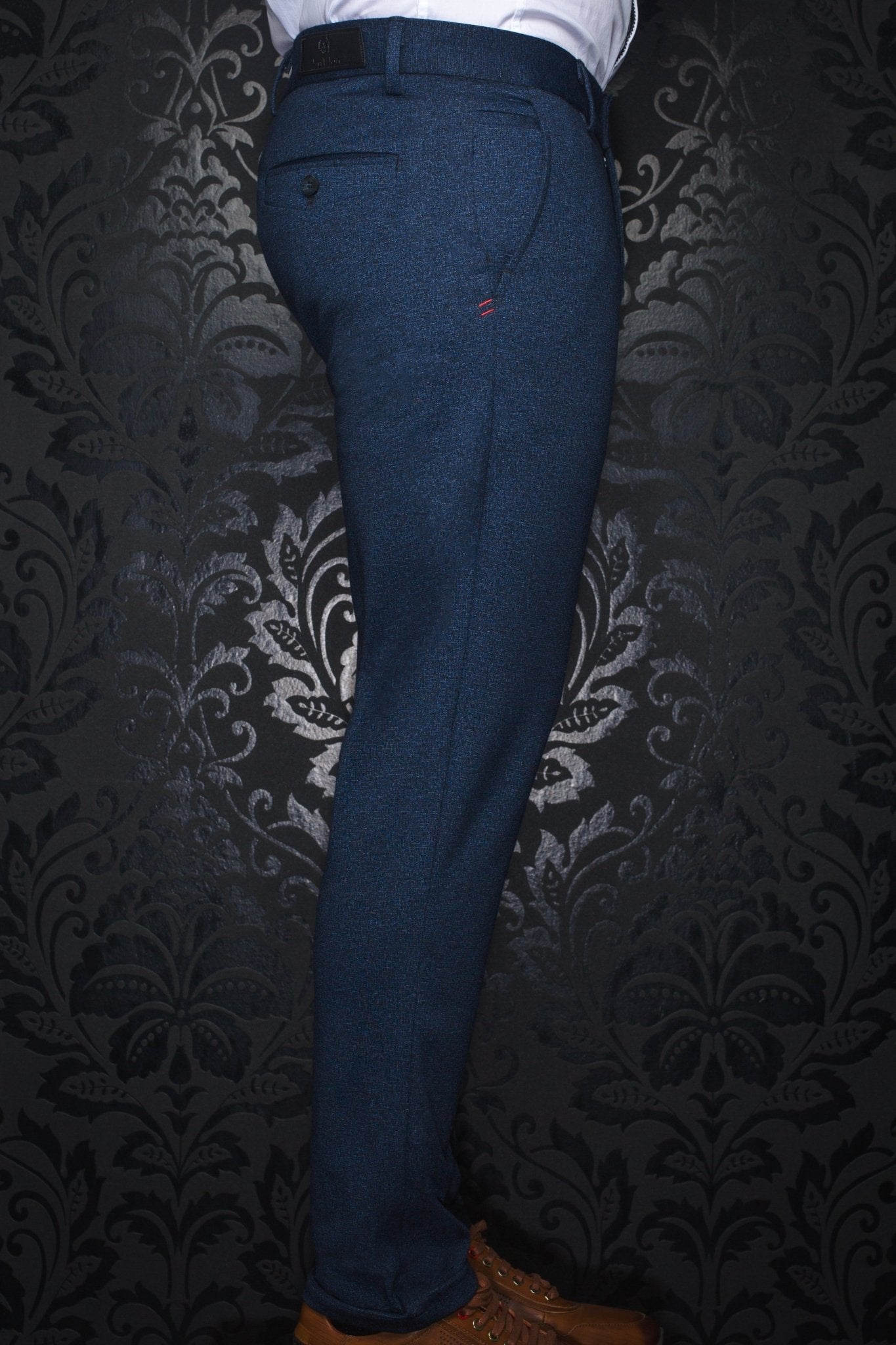 PANTS | BERETTA - BASEL, Navy - AU NOIR