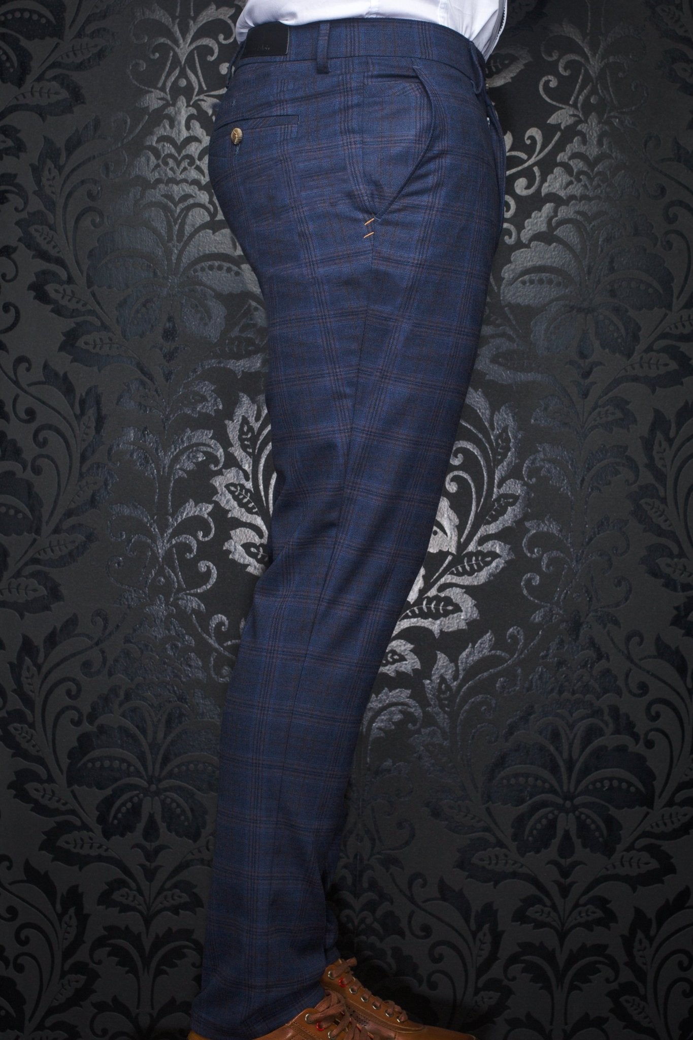 PANTS | BERETTA - FARRELL, Navy - AU NOIR