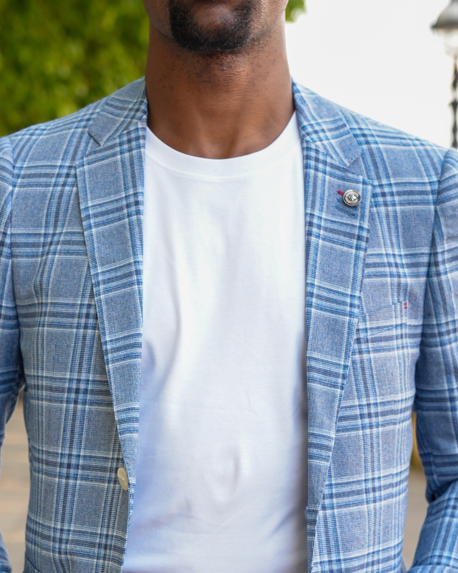 Blazer | HEPBURN, Blue - AU NOIR