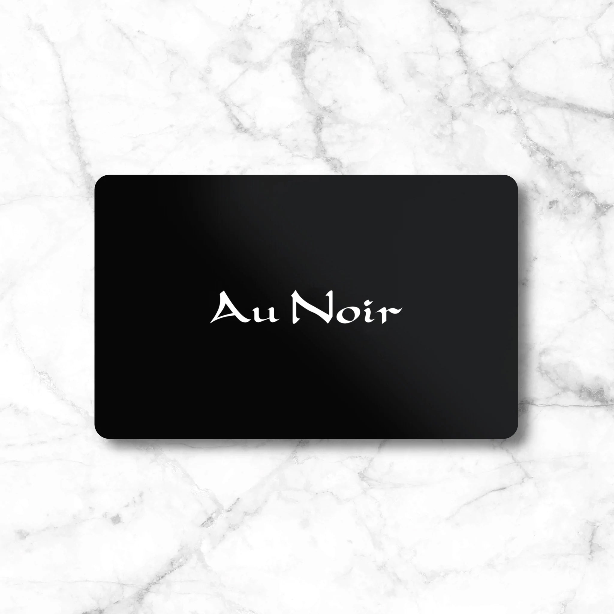 Gift card - AU NOIR