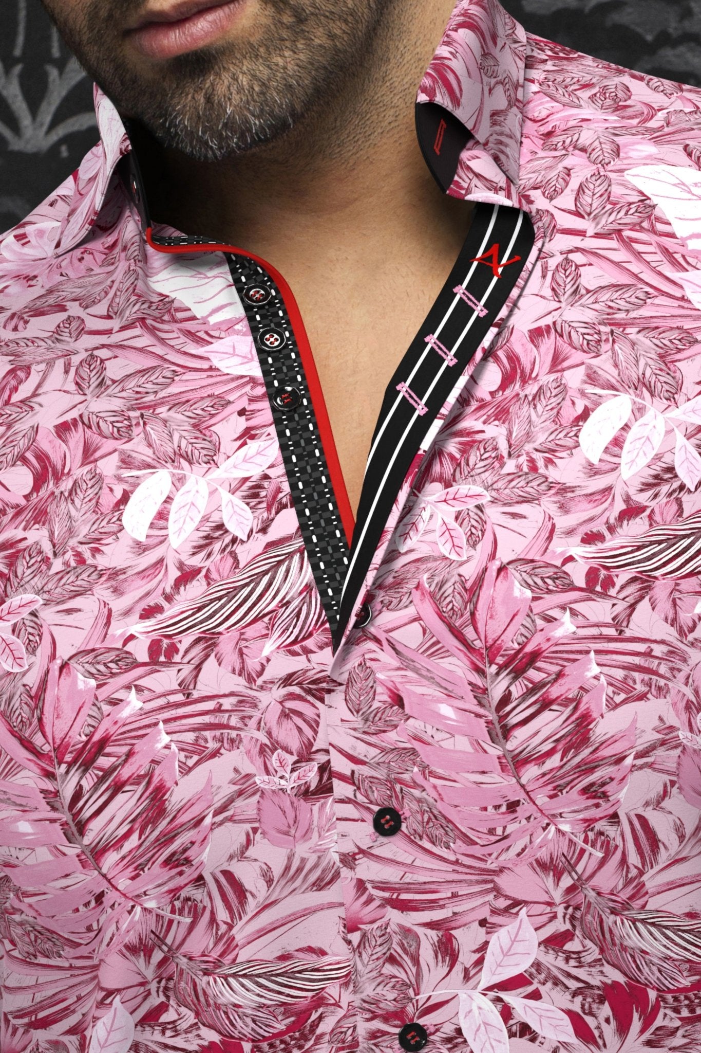 shirt | ADRIEN, Pink - AU NOIR