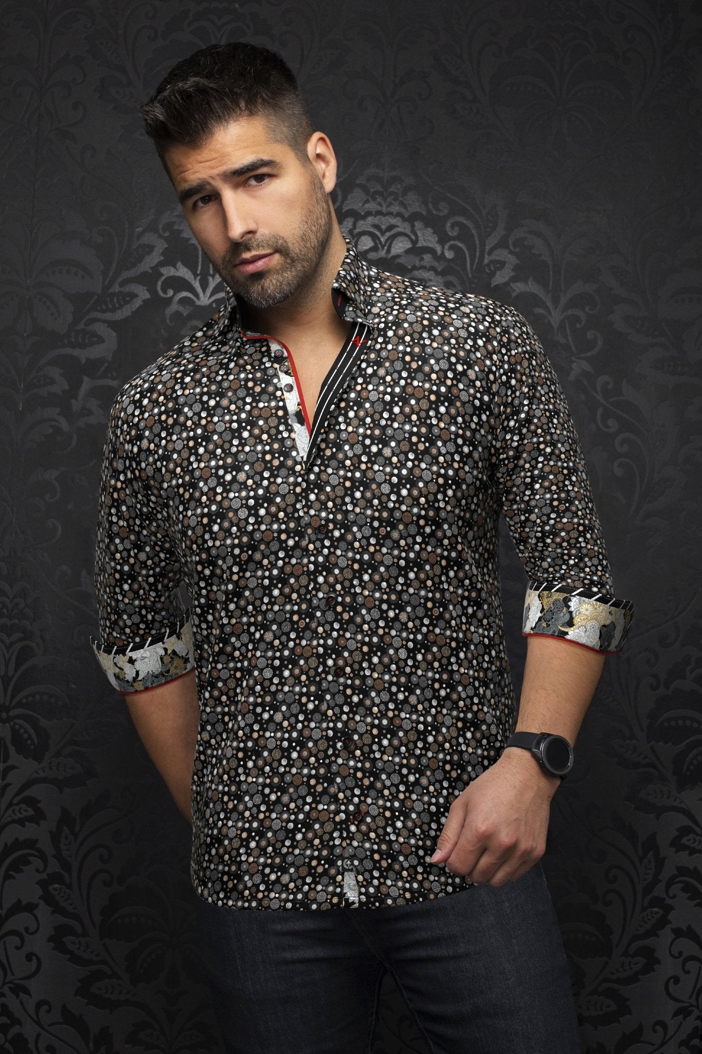 shirt | ALBERTO, Black - AU NOIR