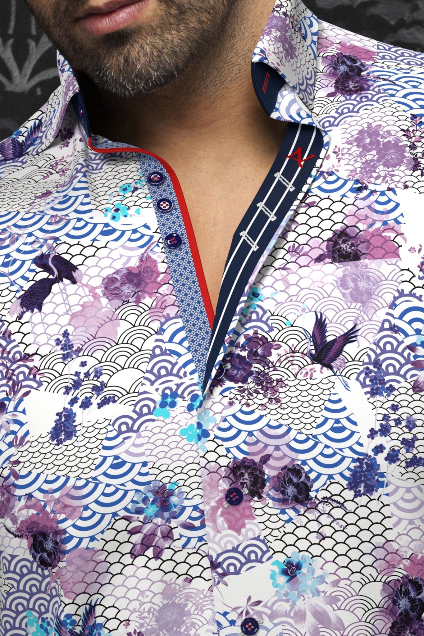 shirt | AVALON, Lavender - AU NOIR