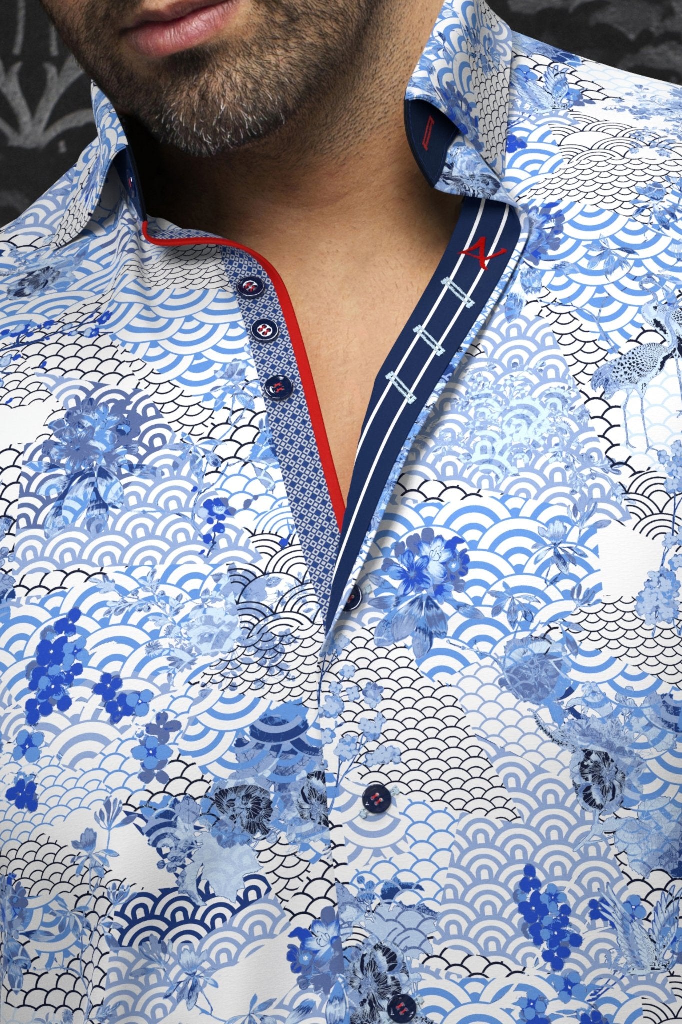 shirt | AVALON, Light Blue - AU NOIR