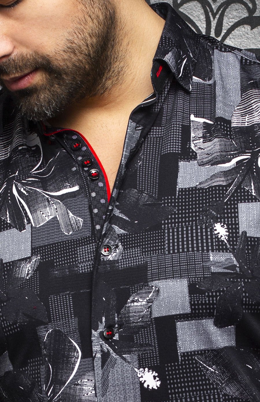 shirt | CALLISTO, Black - AU NOIR