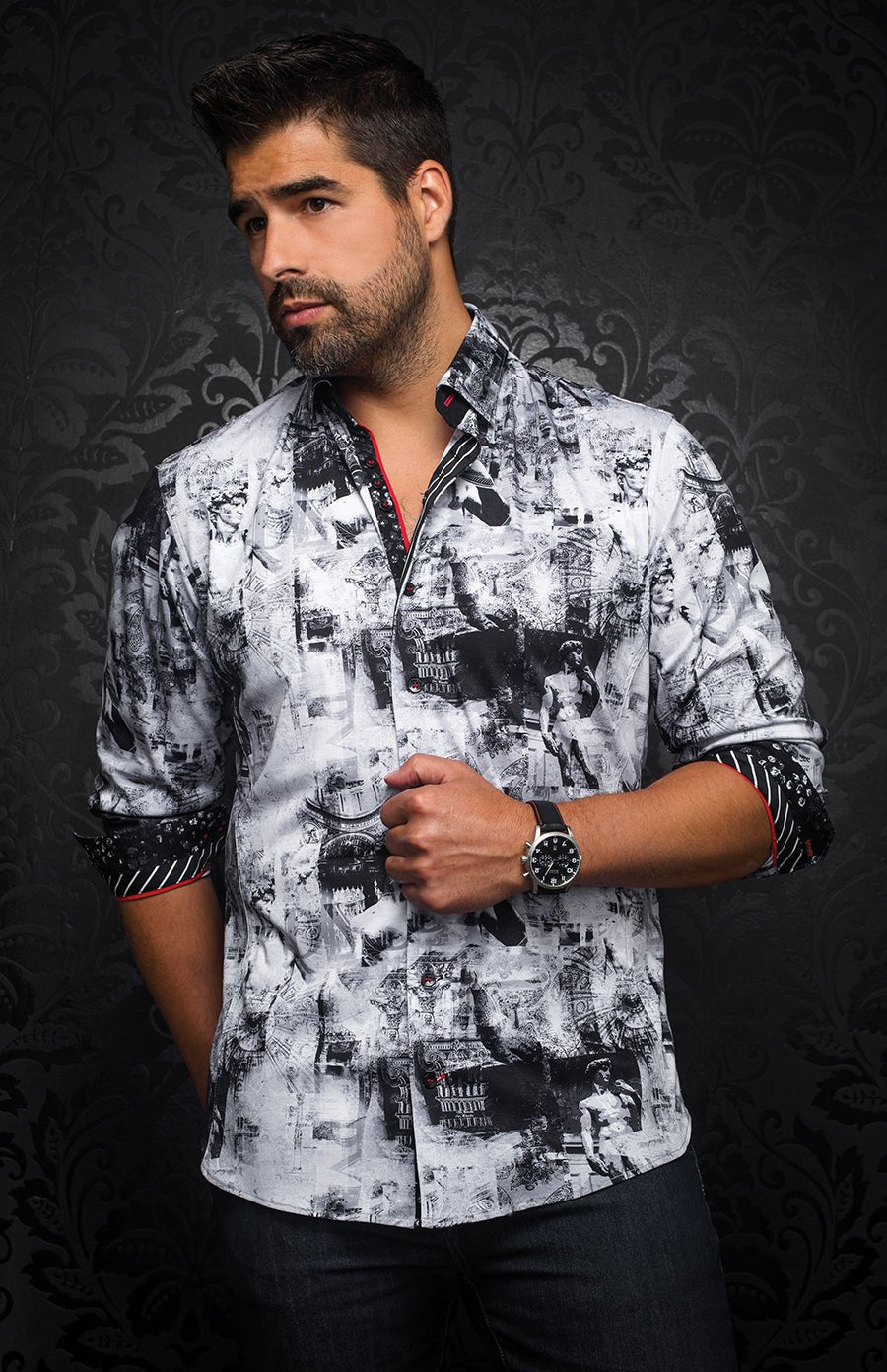 shirt | DUATO, Grey - AU NOIR