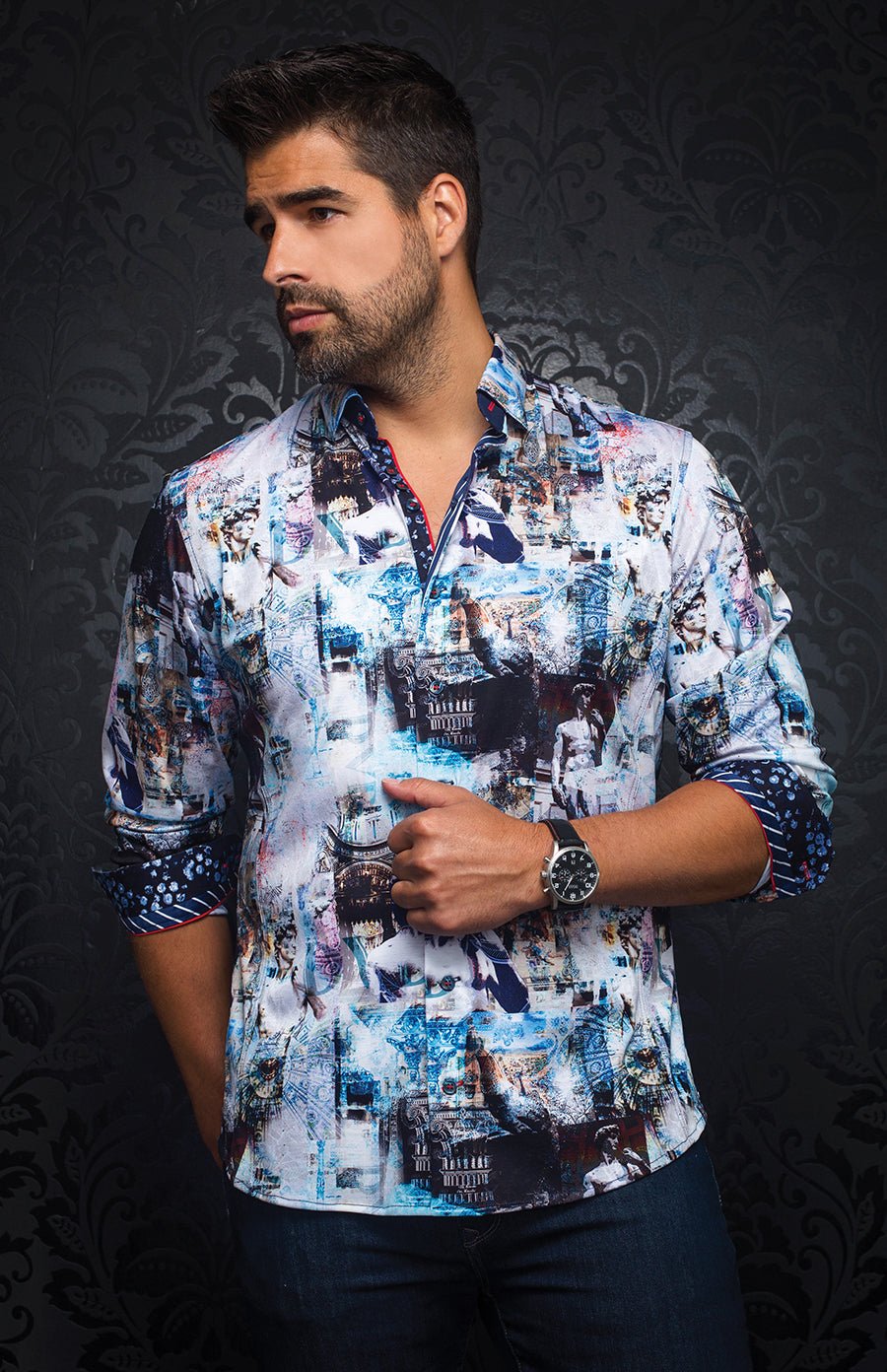shirt | DUATO, Multi - AU NOIR