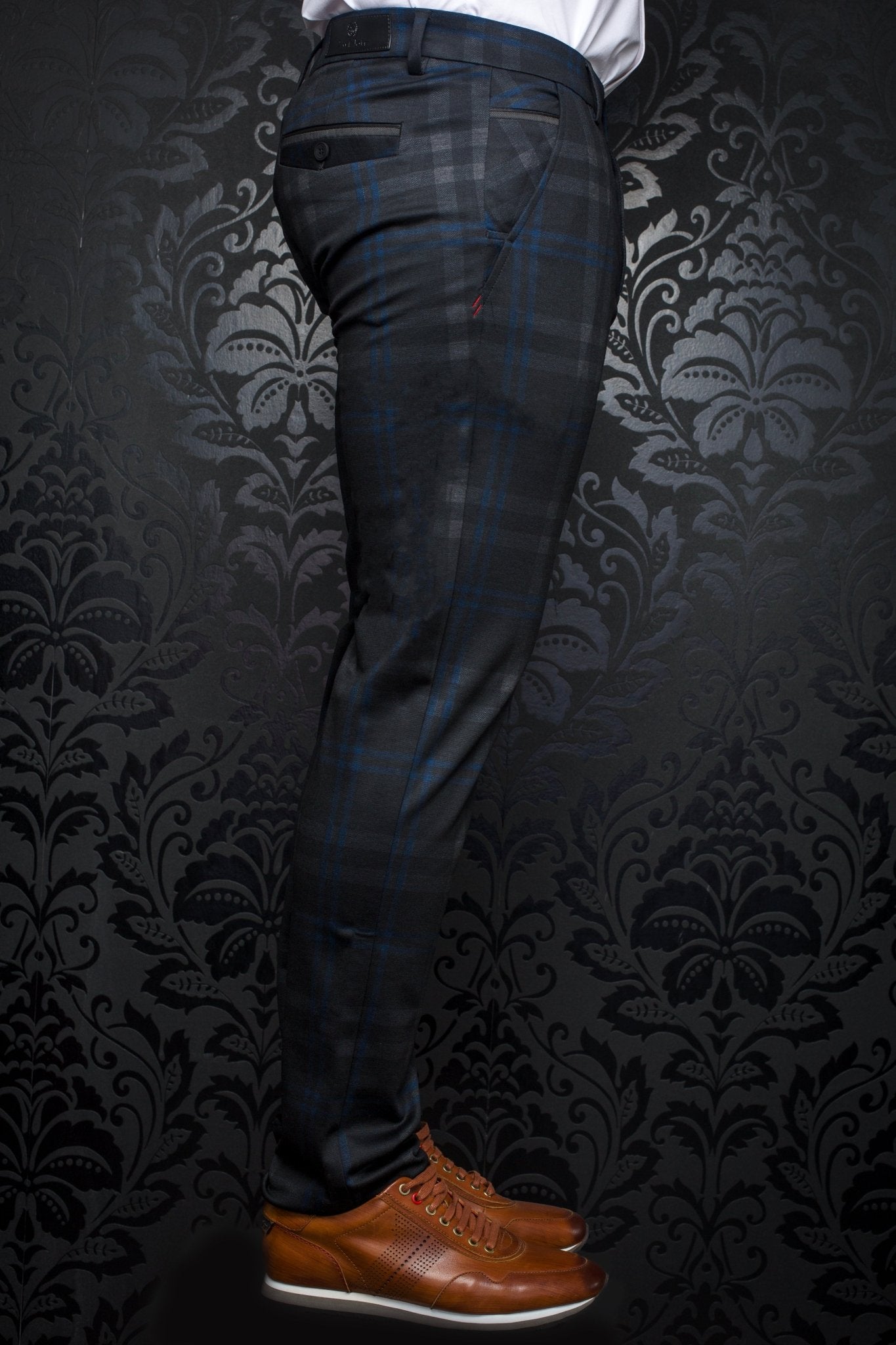 PANTS | beretta LEONARDO, black indigo - AU NOIR