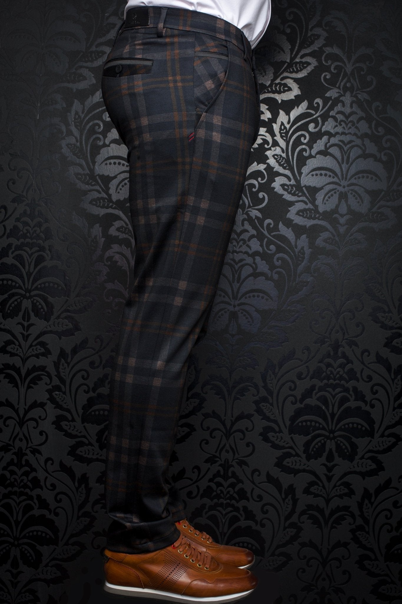 PANTS | beretta LEONARDO, black rust - AU NOIR