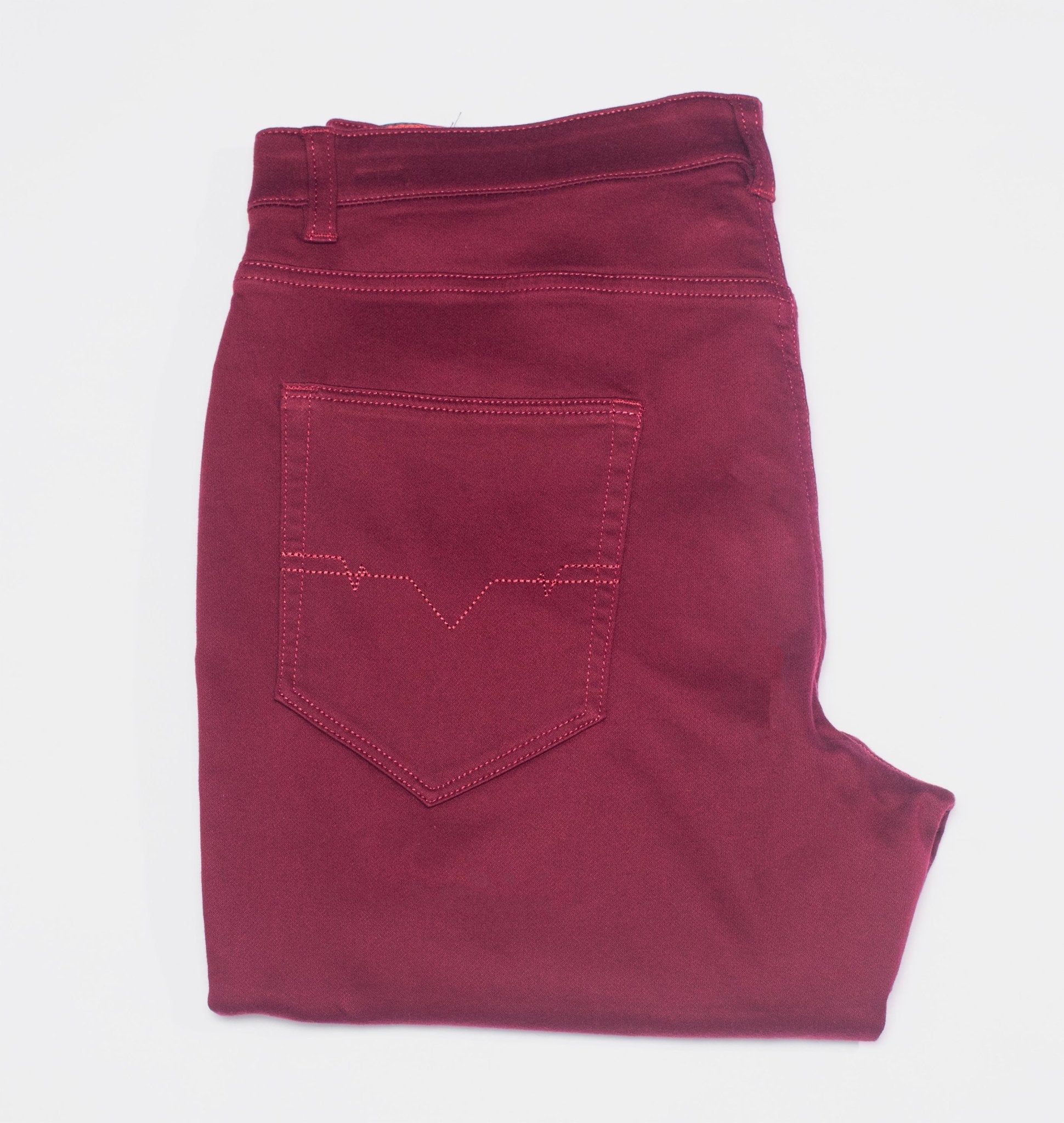 PANTS | JOHNNY-SKC, burgundy - AU NOIR