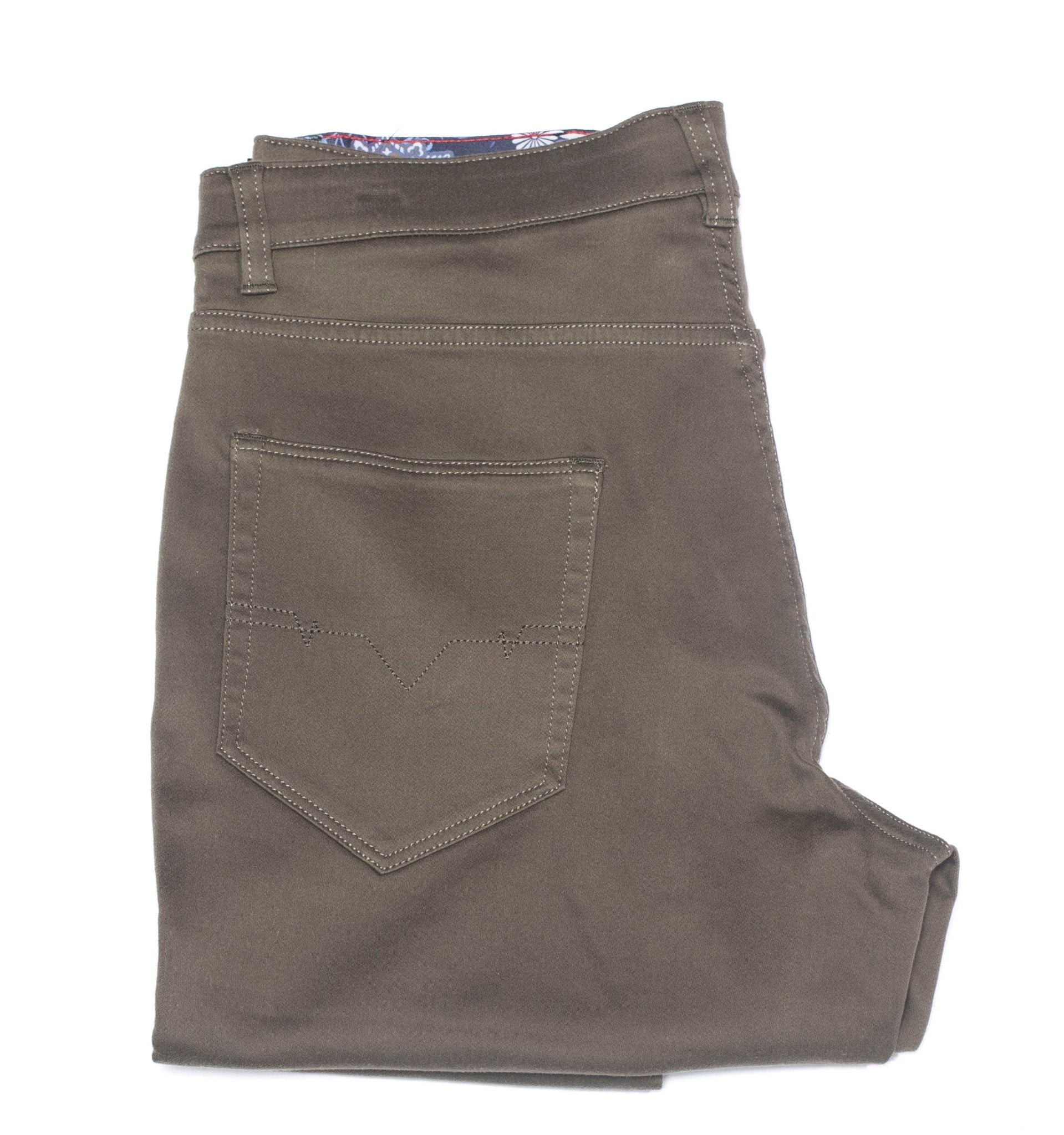 PANTS | JOHNNY-SKC, olive - AU NOIR