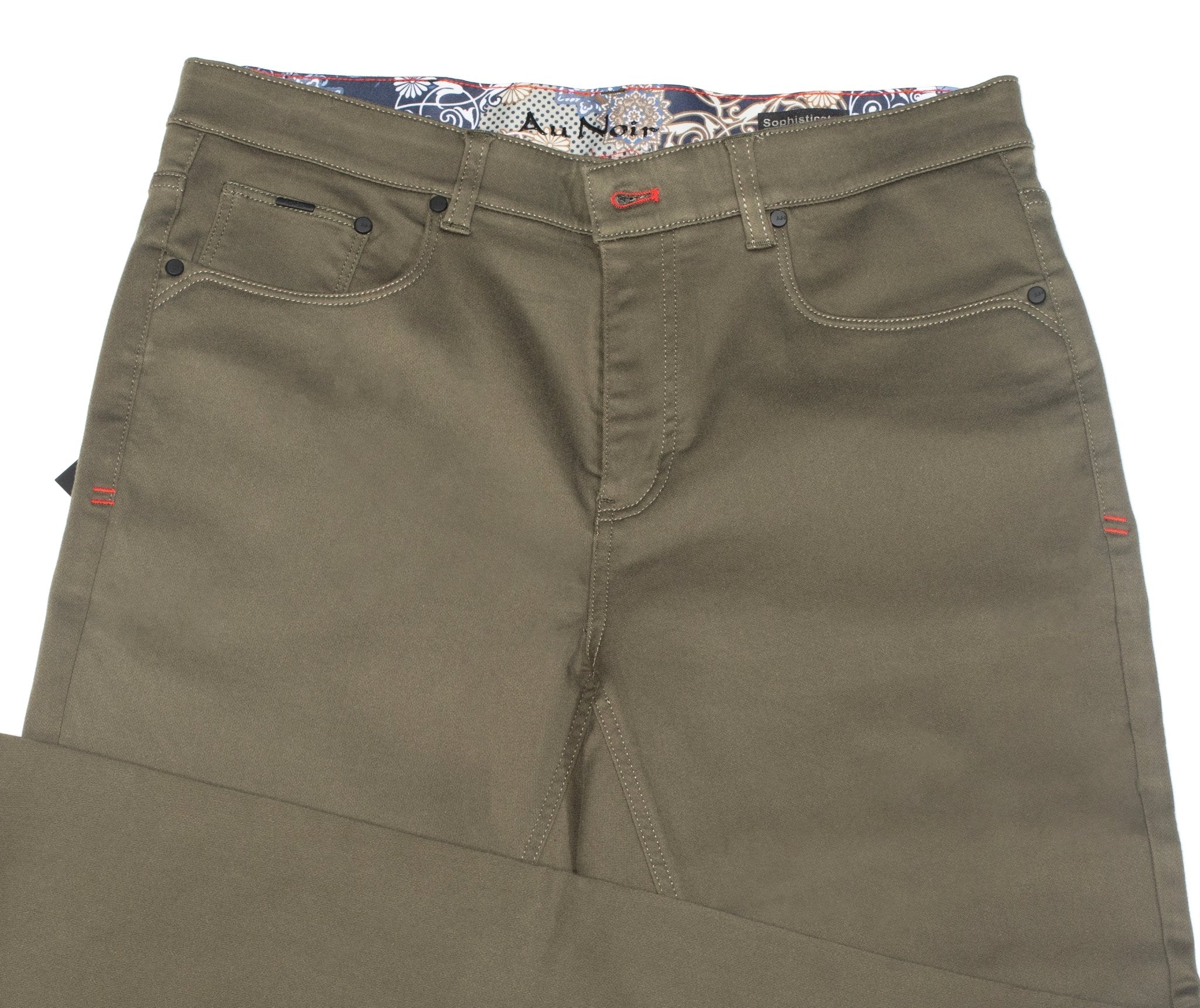 PANTS | JOHNNY-SKC, olive - AU NOIR