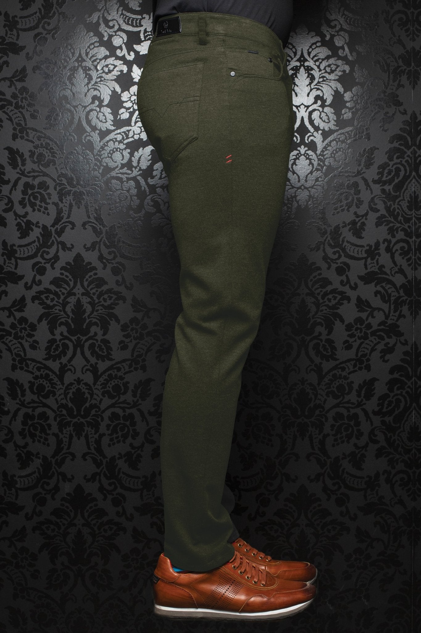 PANTS | Winchester, Olive - AU NOIR