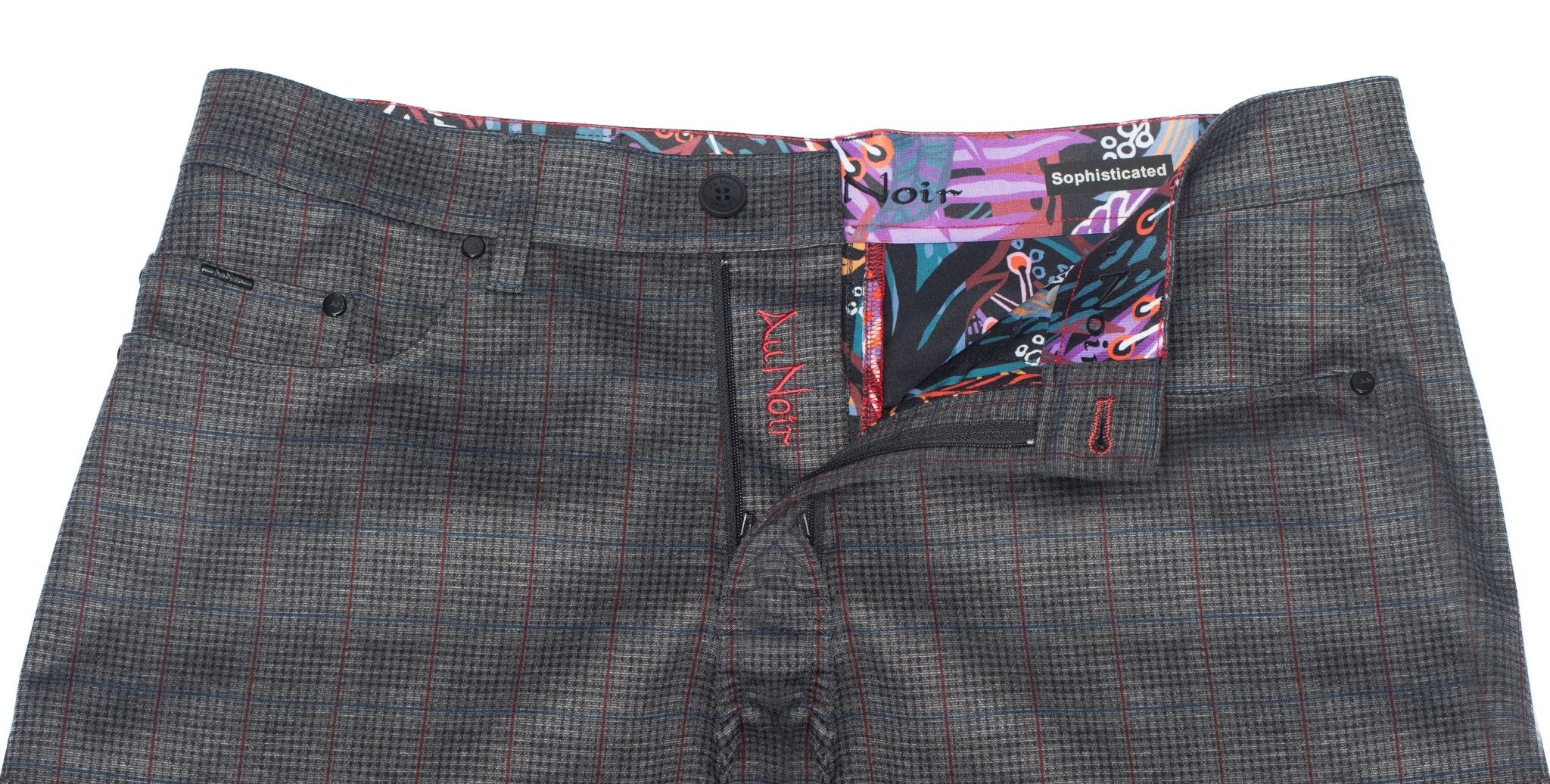 PANTS | WINCHESTER-TAYLOR, Dark Grey Multi - AU NOIR