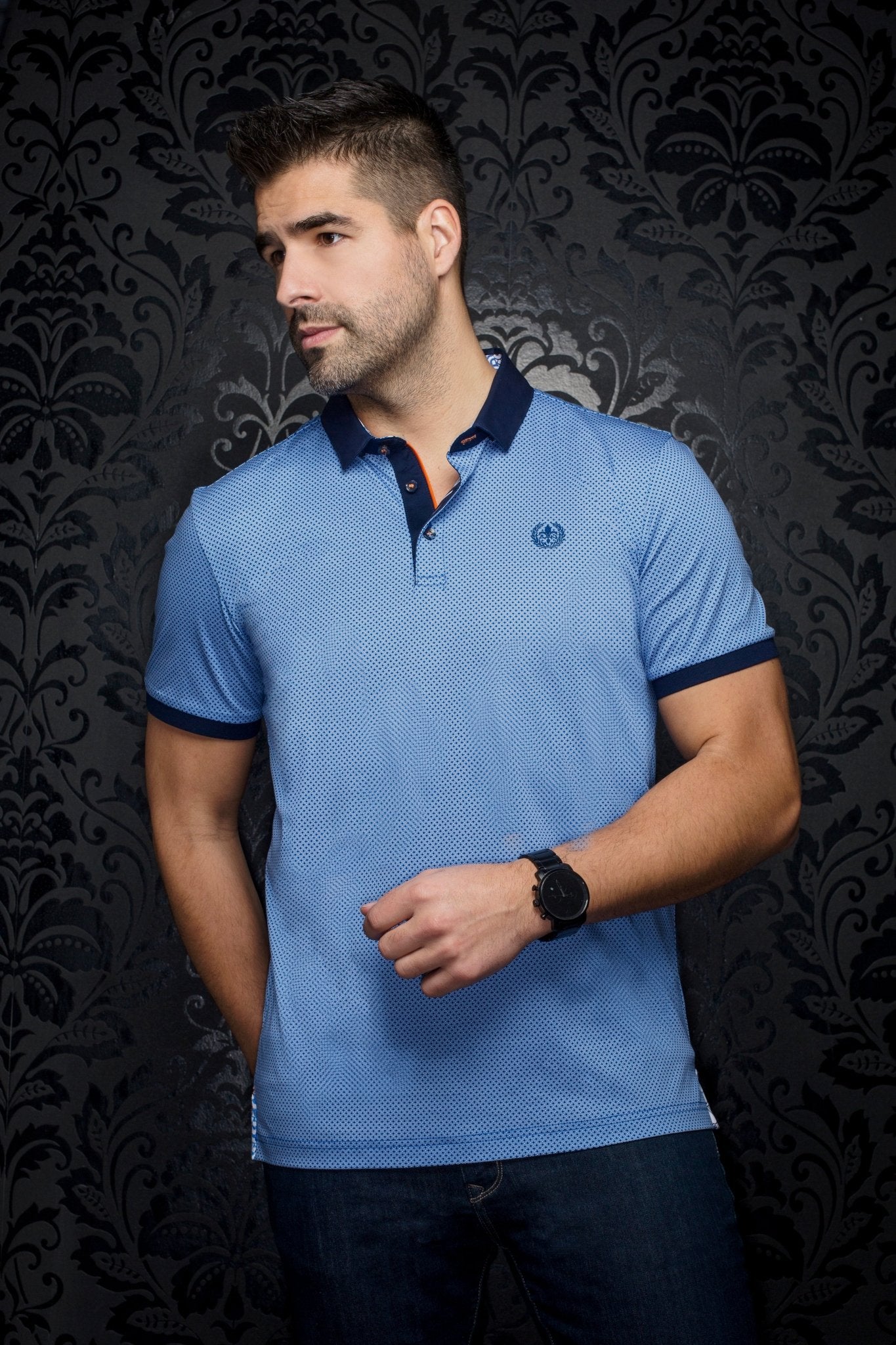 Men's Dry Fit Polo - Golf - Chic - Sport - Smart | Au Noir - AU NOIR