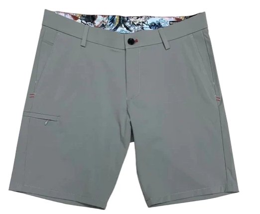 SHORTS | BAYLINER HOGAN, grey - AU NOIR