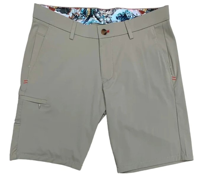 SHORTS | BAYLINER HOGAN, light grey - AU NOIR