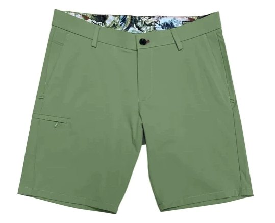 SHORTS | BAYLINER HOGAN, light olive - AU NOIR