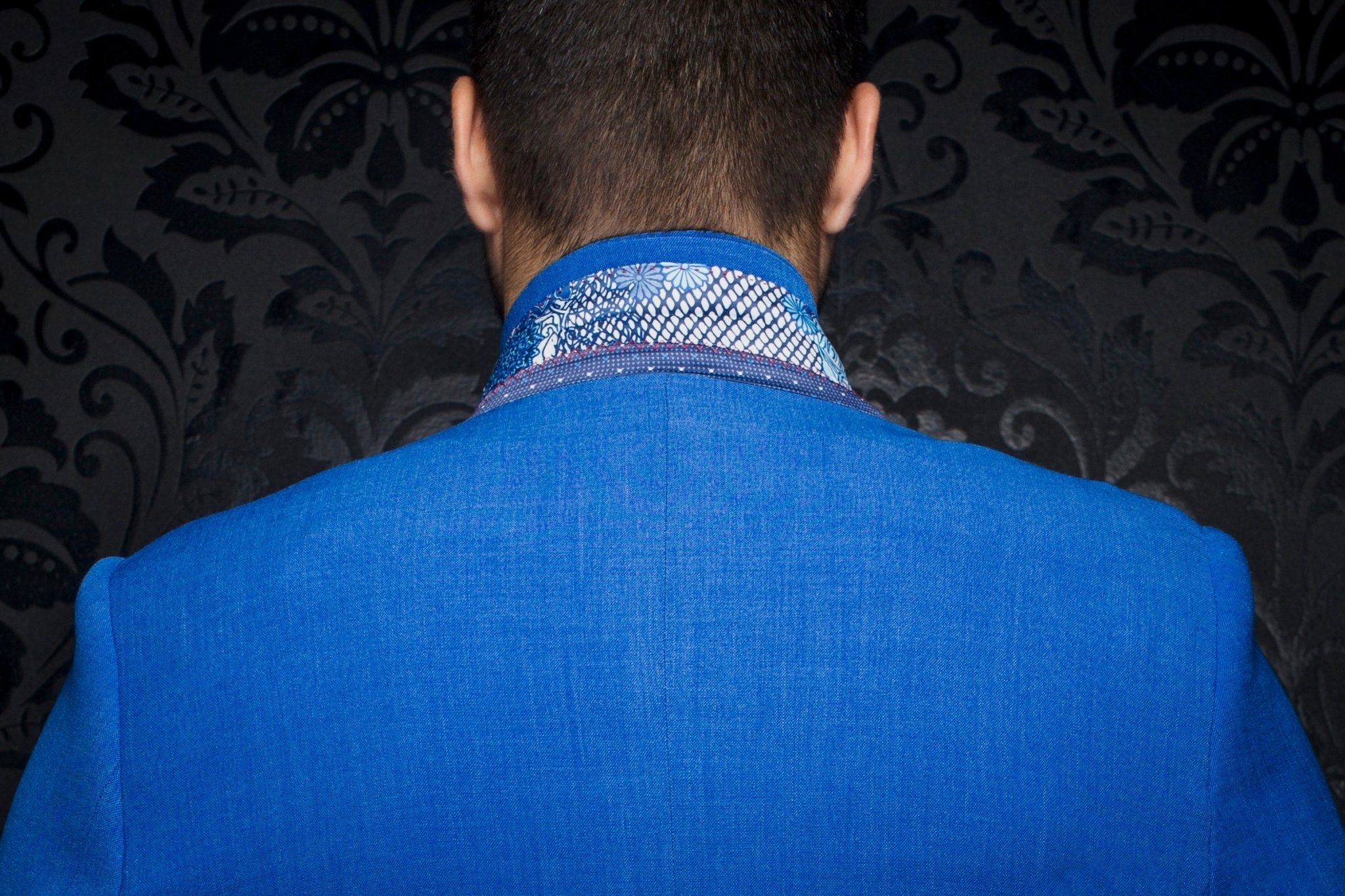 Blazer | LANCASTER, Cobalt - AU NOIR