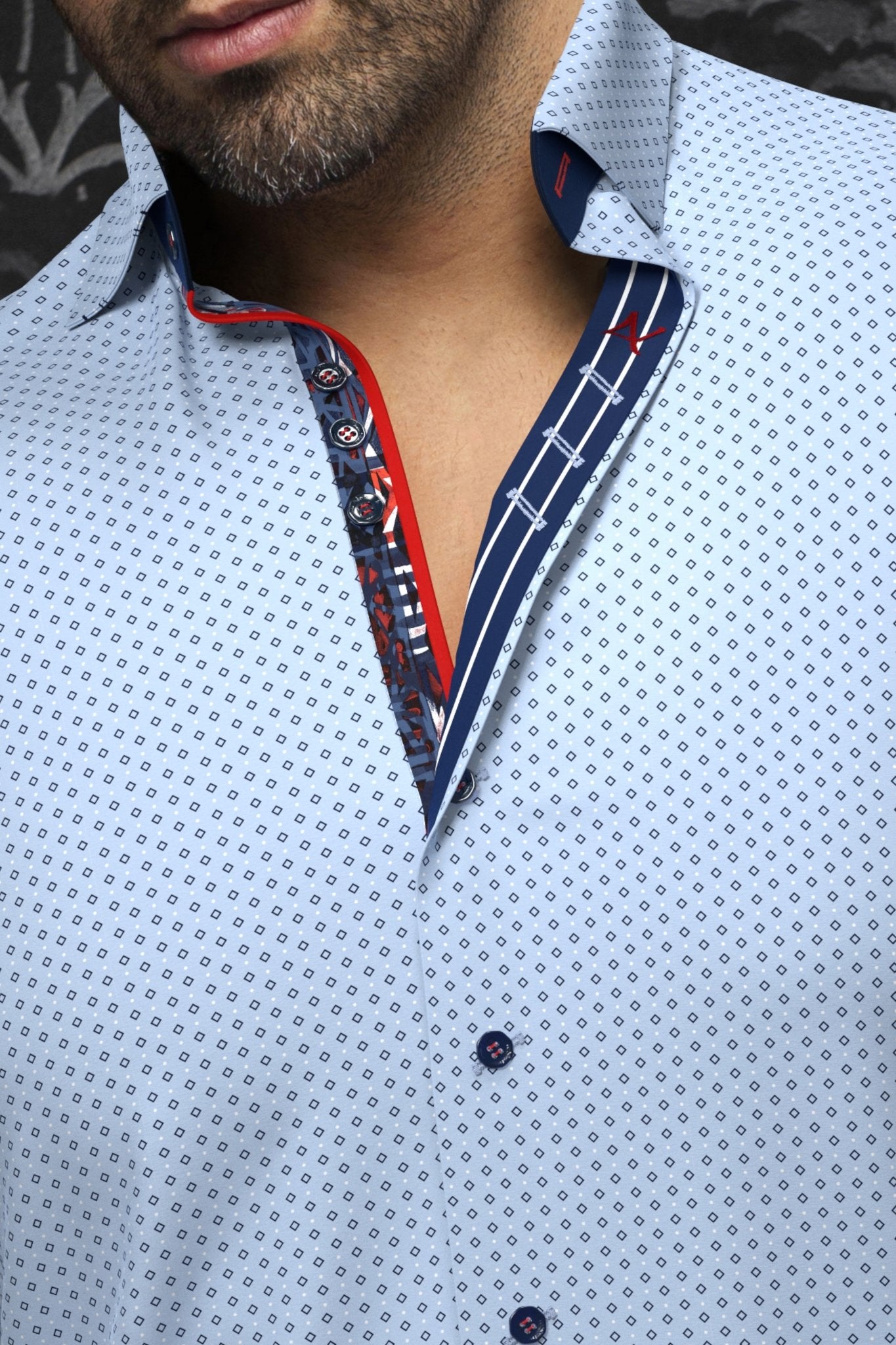 Camisa | BALLERINI, Azul claro - AU NOIR