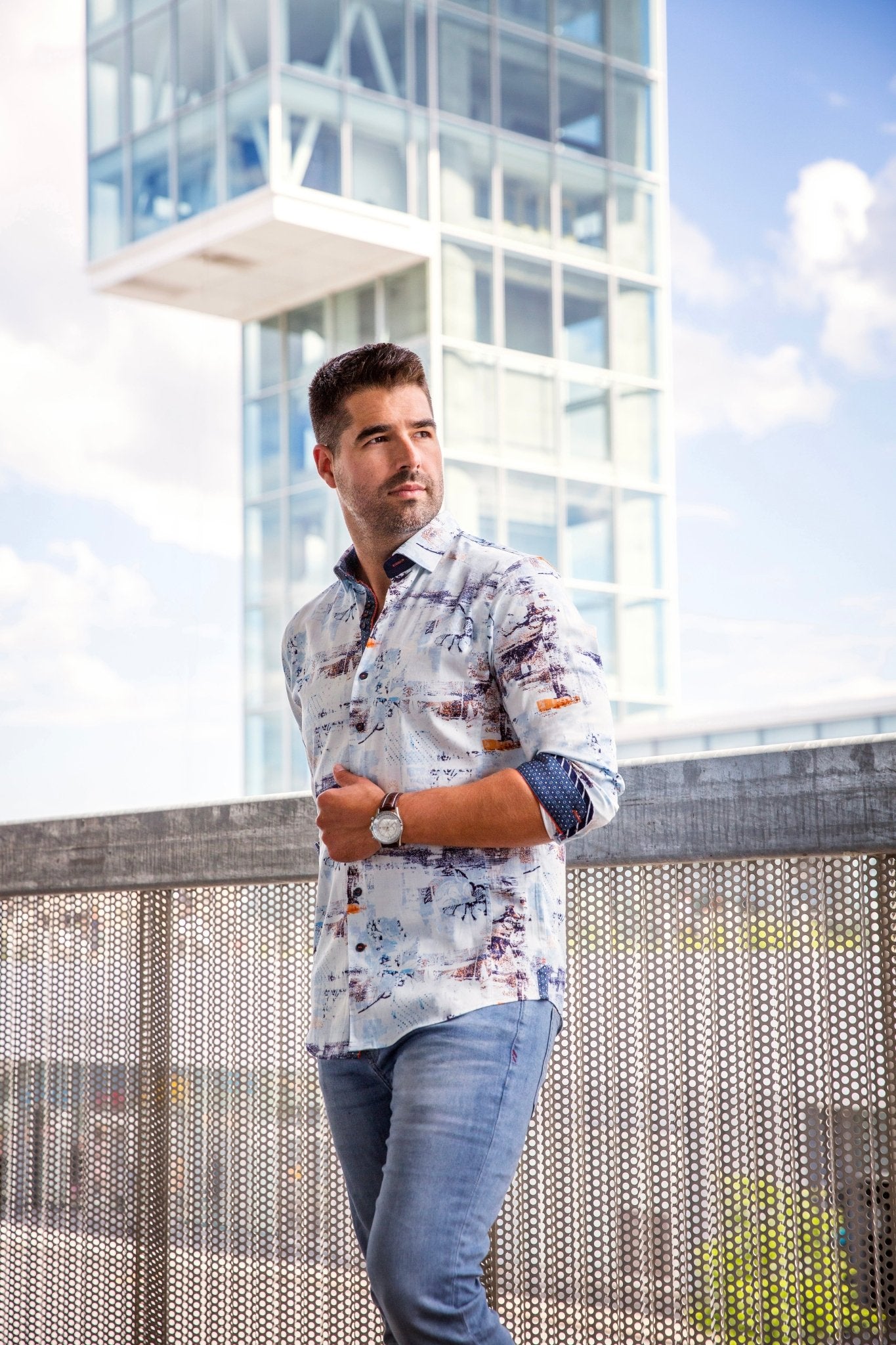 Camisa | BRICE, Azul claro - AU NOIR