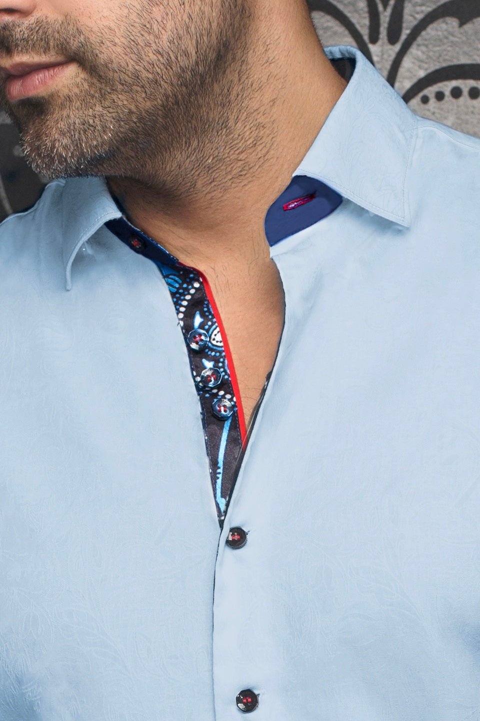 Camisa | DOMINION, Azul claro - AU NOIR