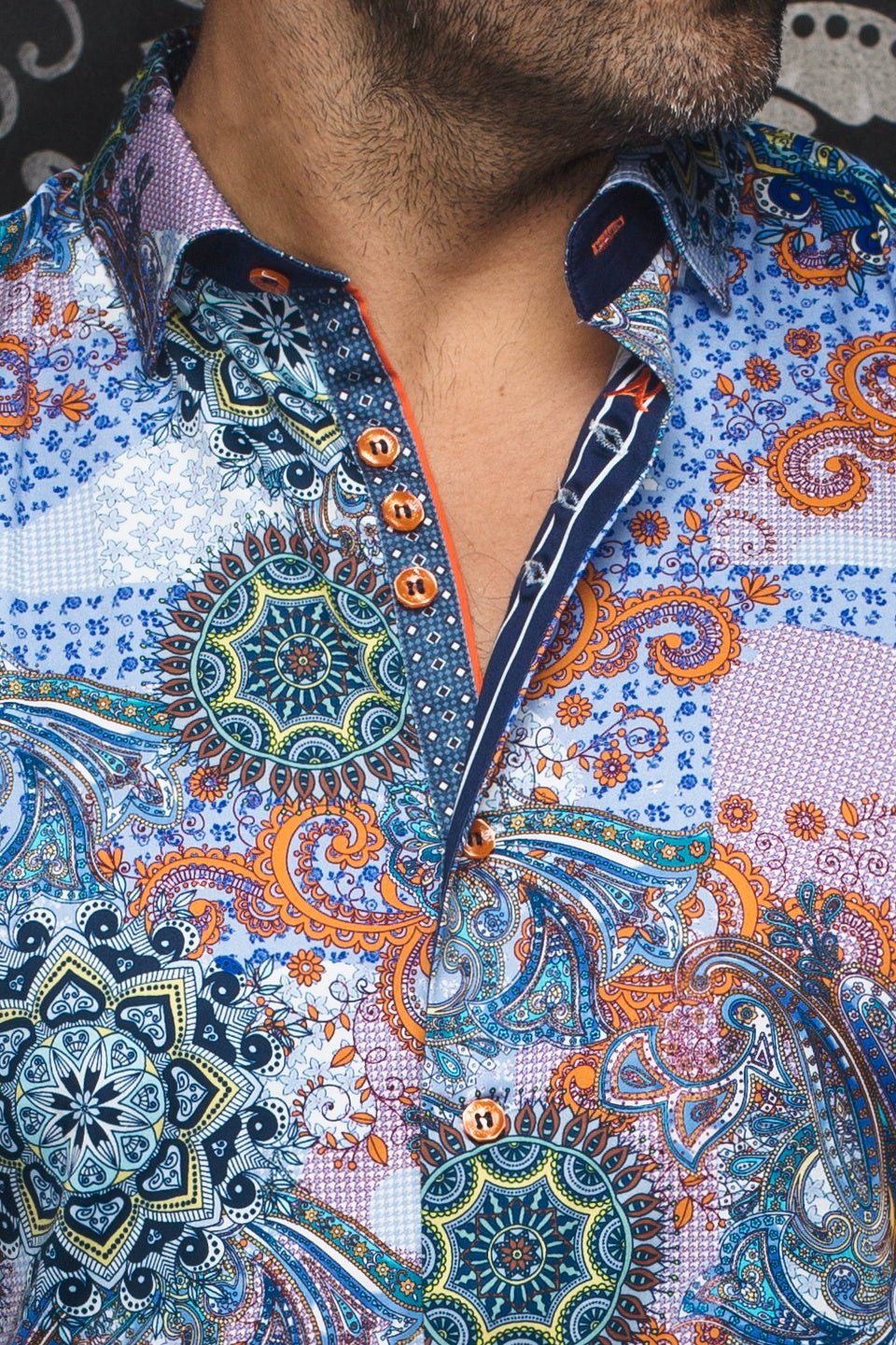 Camisa | OSBORNE, Azul claro - AU NOIR