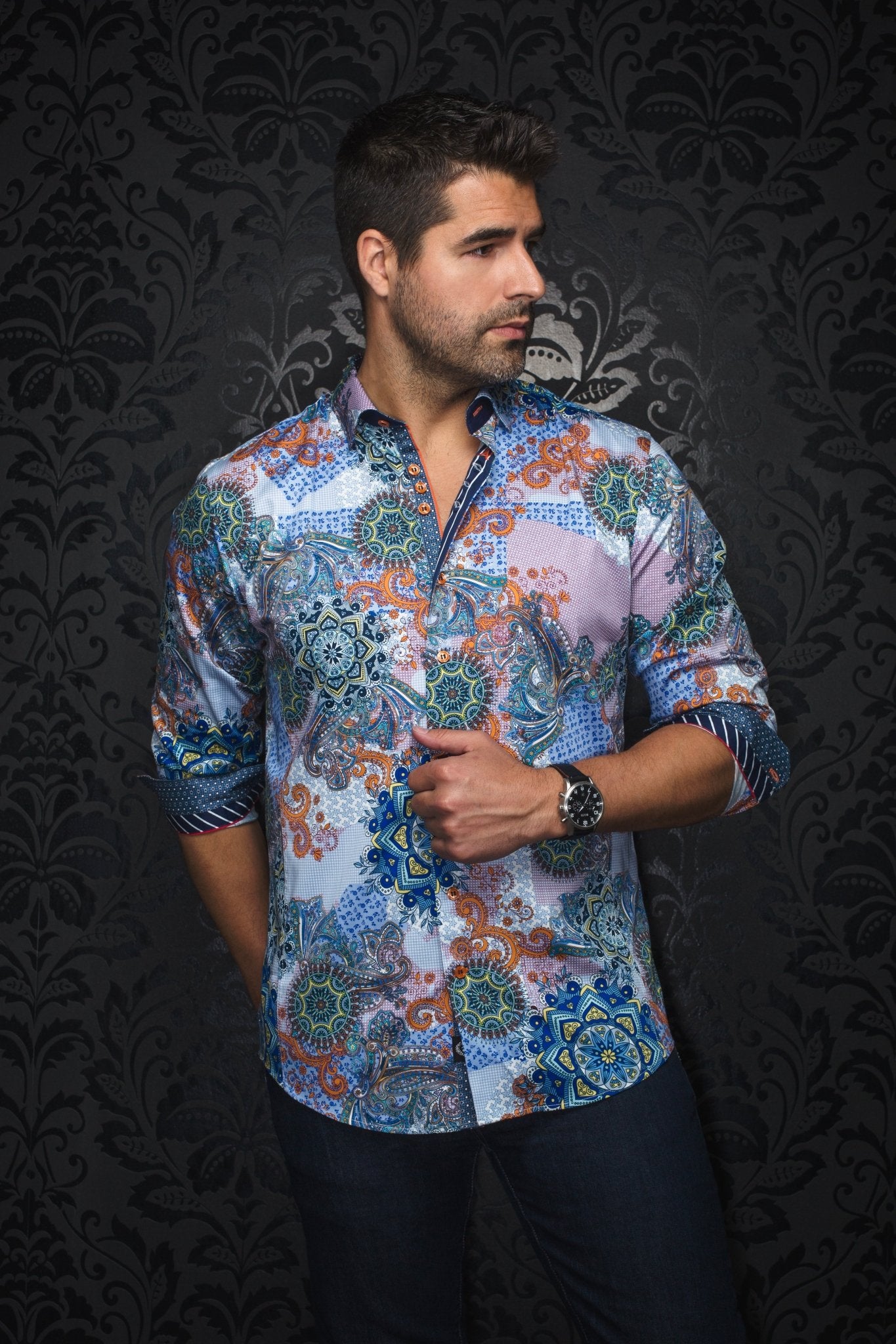 camisa | OSBORNE, Azul claro - AU NOIR