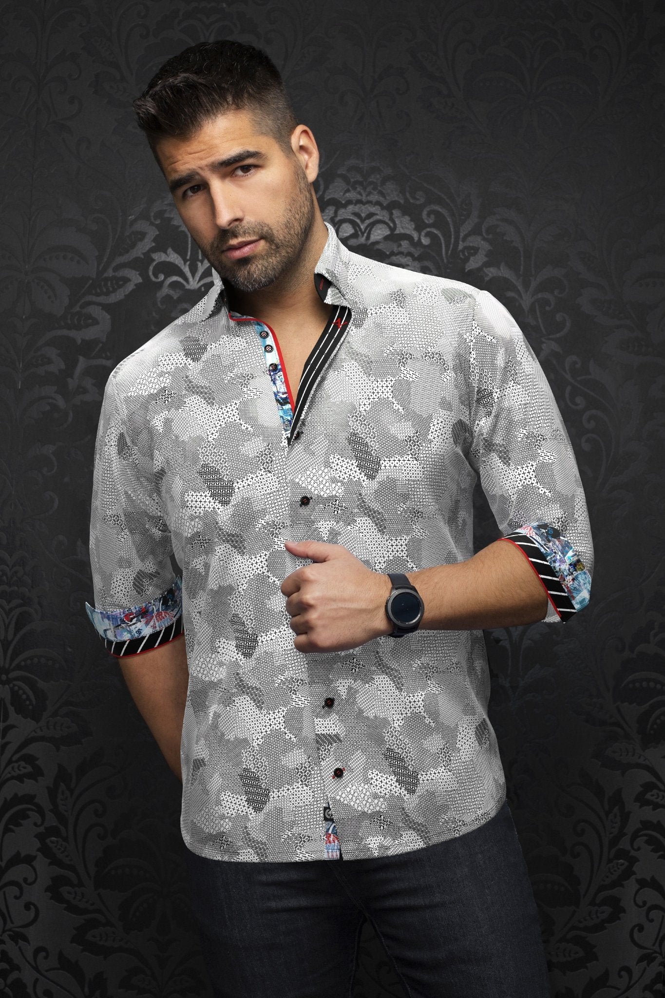 camisa | ABRAHAM, Blanco - AU NOIR