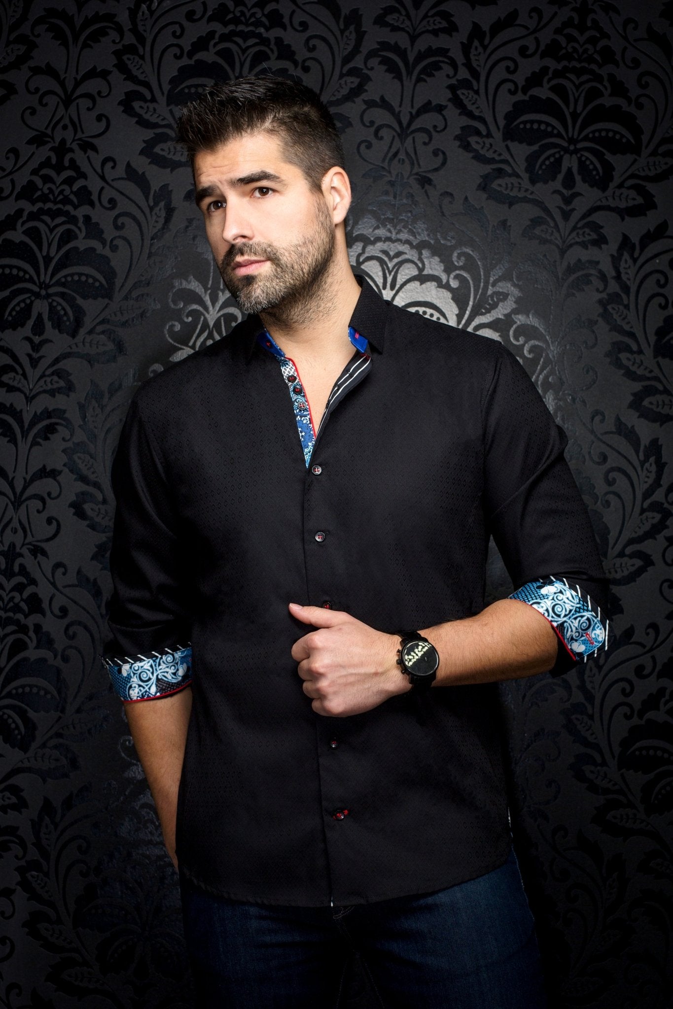 camisa | ADJANI, Negro - AU NOIR