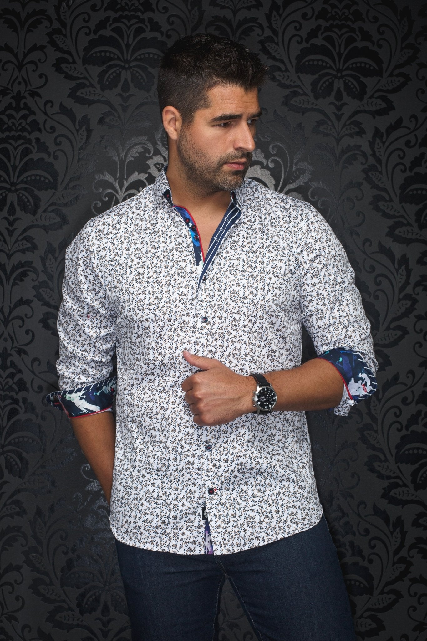 camisa | DULUTH, Tabaco Blanco - AU NOIR