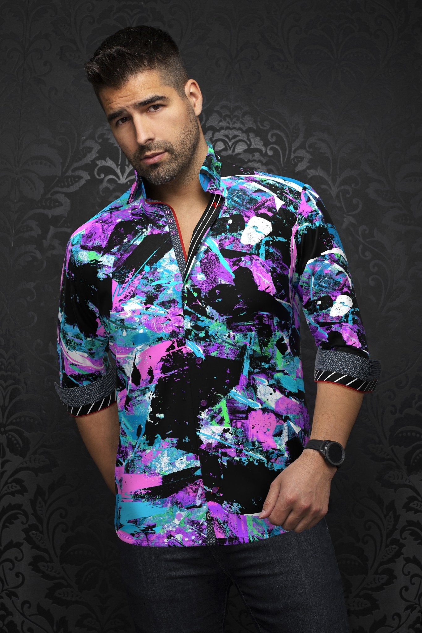 camisa | OMAR, Neon - AU NOIR