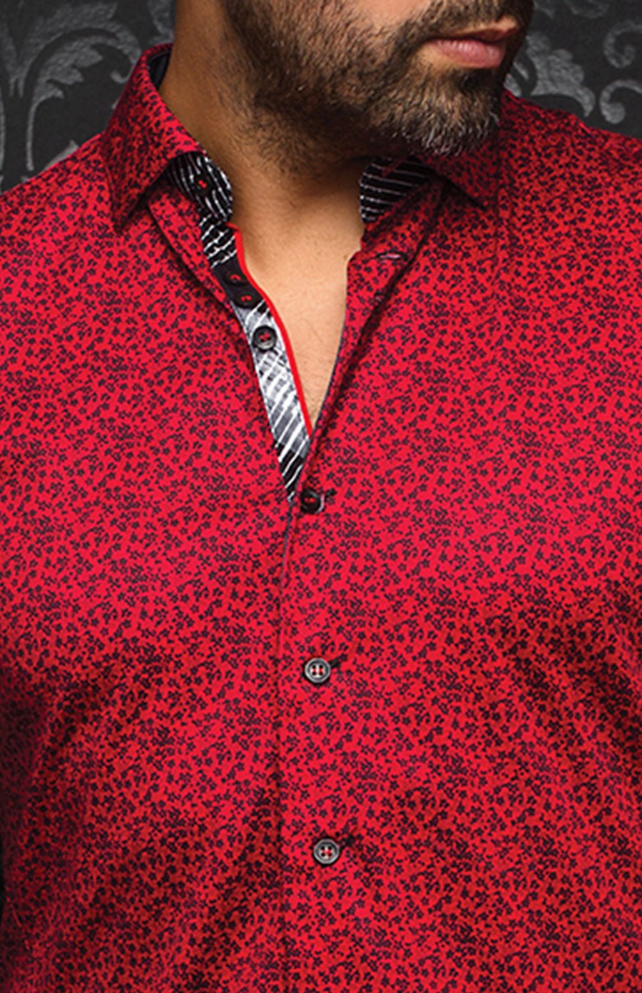 camisa | PICCINNI, Rojo - AU NOIR