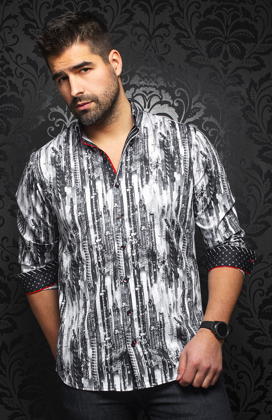 Camisa | POWELL, Negro - AU NOIR