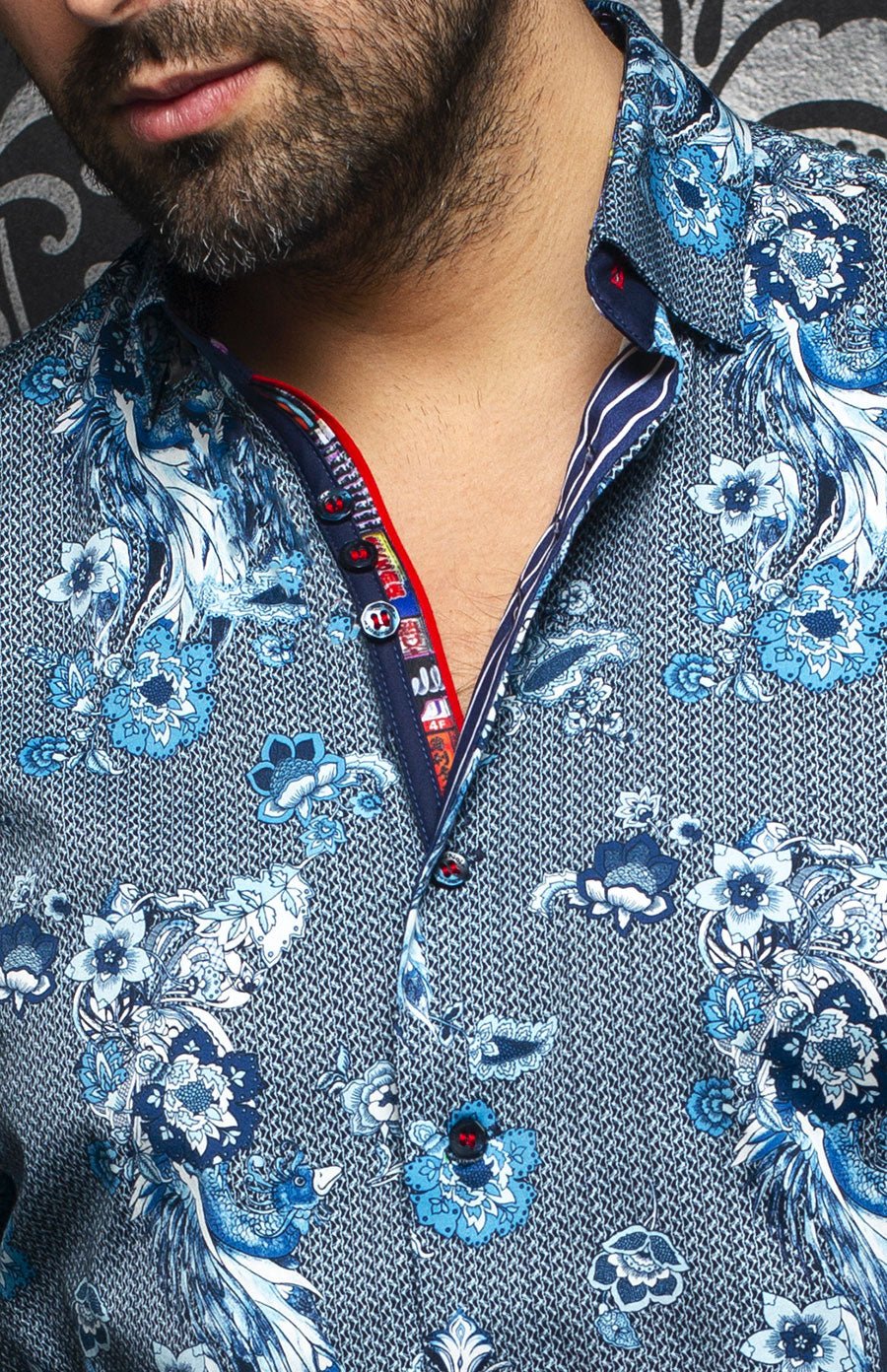 camisa | RIVERA, Azul claro - AU NOIR