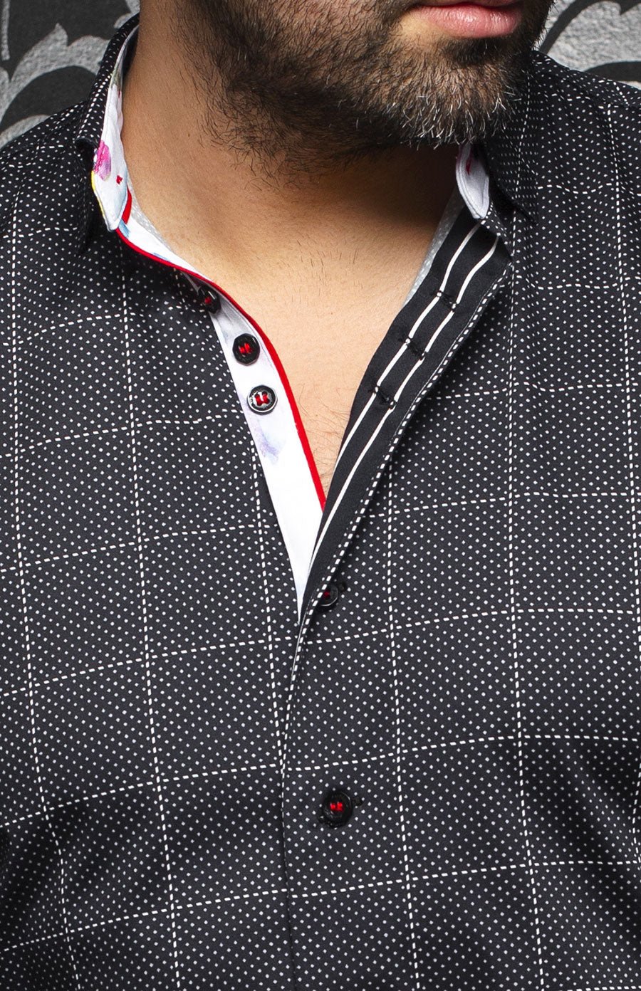 camisa | ROVNO, Negro - AU NOIR