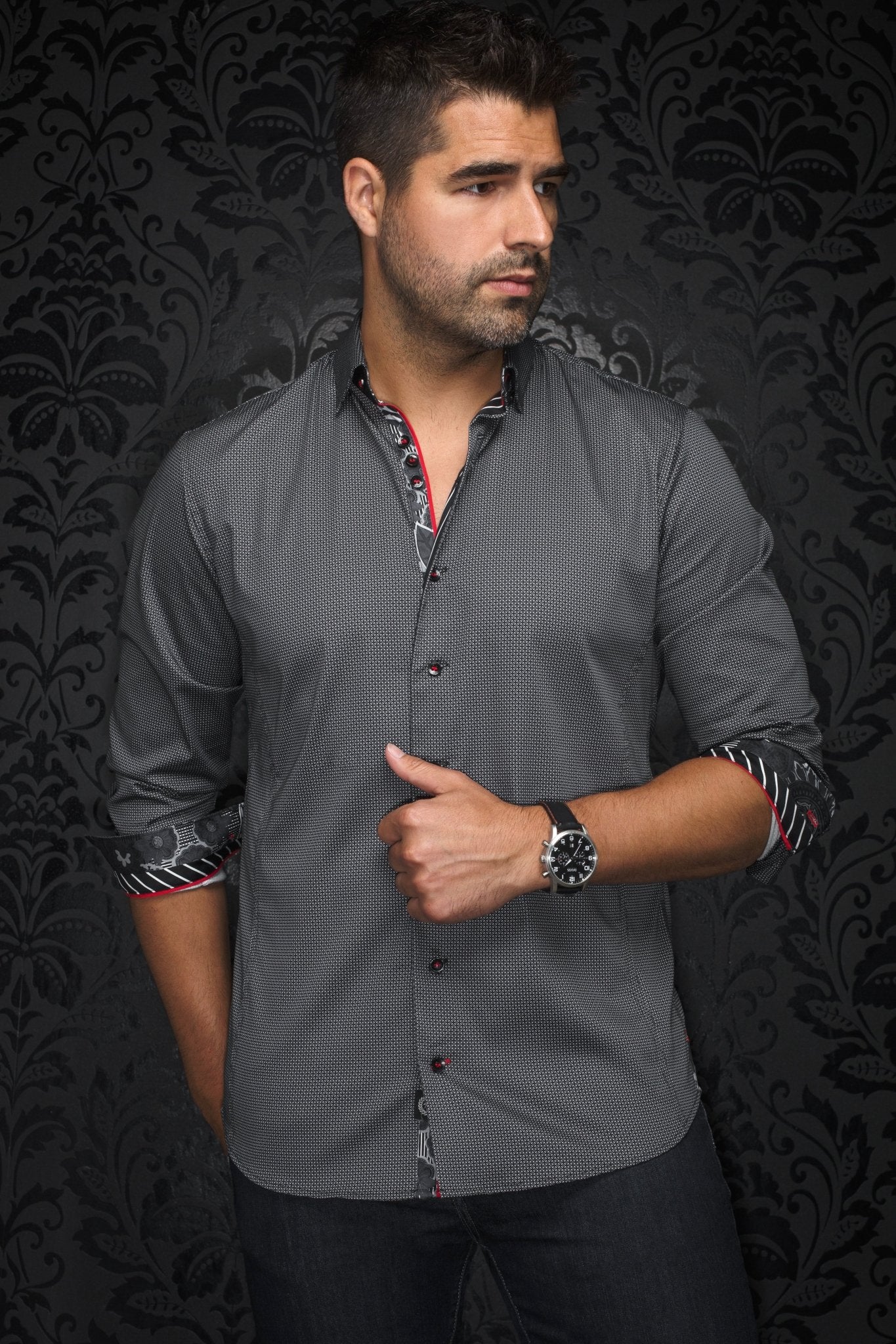 camisa | SOSA, Negro - AU NOIR