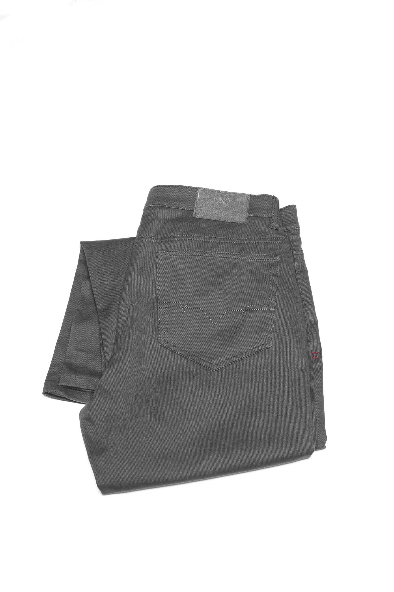 Pantalón elástico de vestir - Gris Signum - AU NOIR