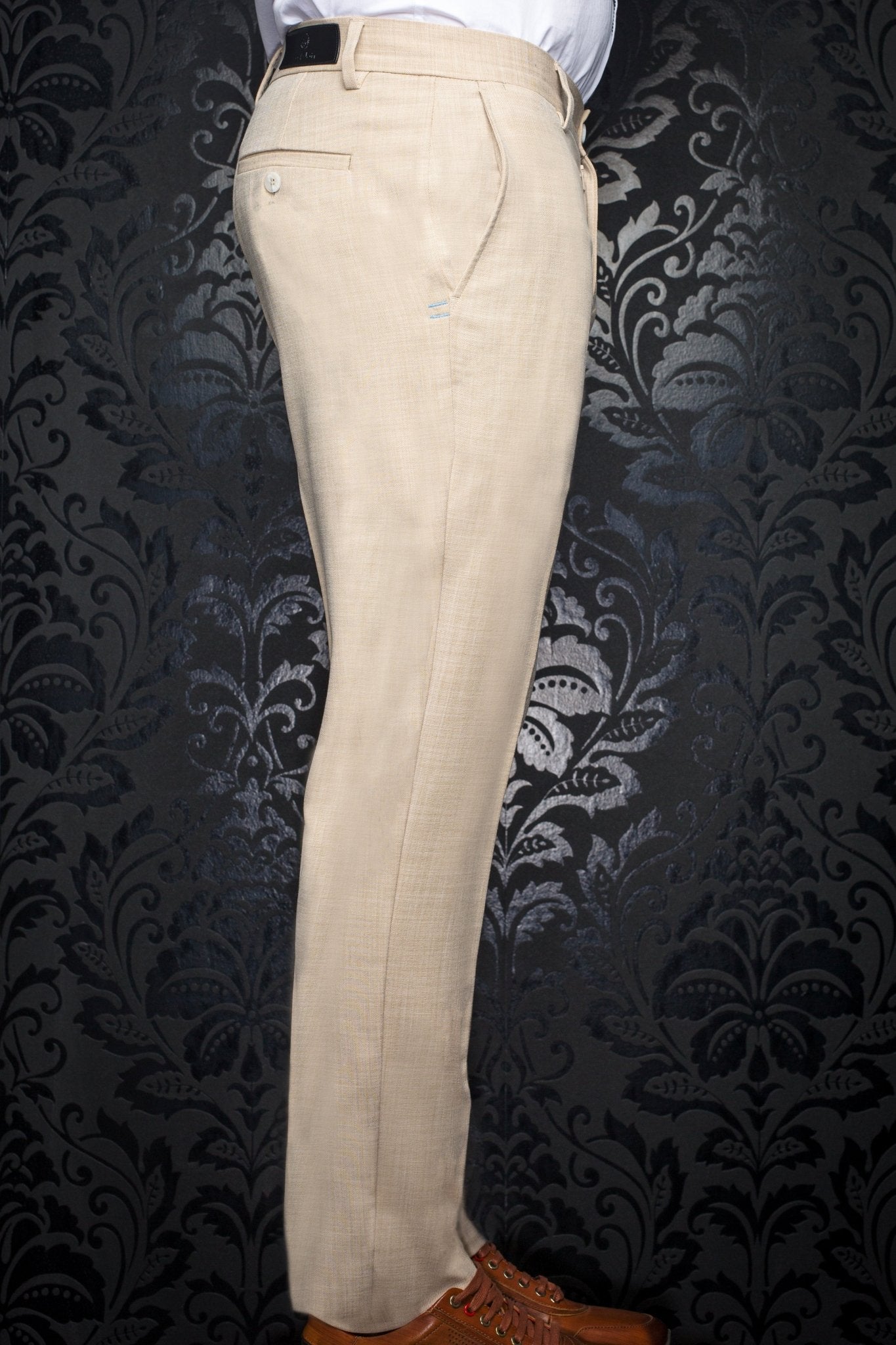 PANTALONES | WESSON-LANCASTER, Beige - AU NOIR